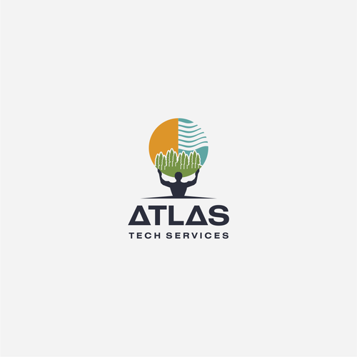 Guaranteed-  Create a logo and branding concept for Atlas Tech Services Design by Ok Lis