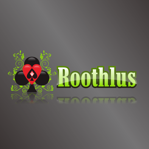 Logo for World-Class Online Poker Player Adam "Roothlus" Levy Ontwerp door andha™