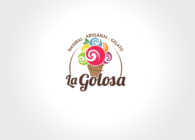 Gelato logo with the title 'gelato'