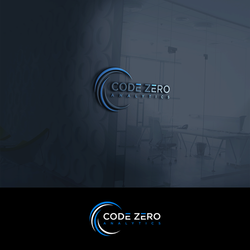 Do data right! Code Zero Analytics logo design Design by '' Ephraim ''