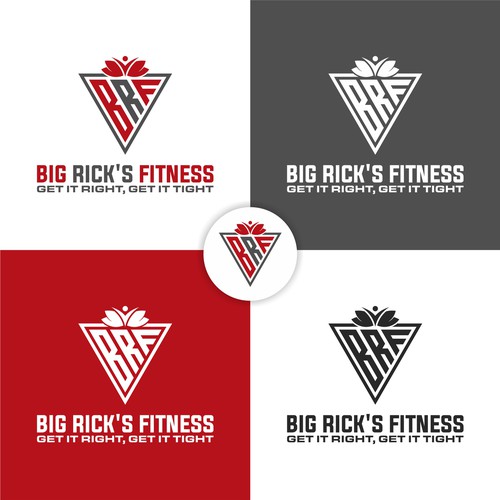 This athlete is looking for a strong logo to get people to embrace physical fitness, wellness and he Design by D E S S Y