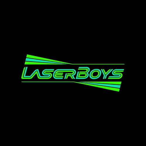 Upbeat logo design for laser-show hire/design company Design by 31Candles!