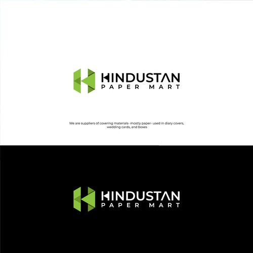 Simple and attractive logo for a paper trading company Design by Megades!gn