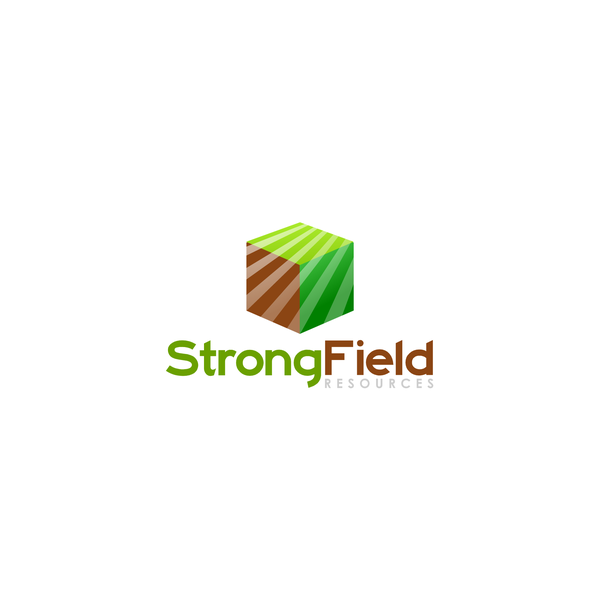 Design realizzato da OKN™ -3 intitolato "Bold, clean, crop-related design for StrongField Resources"