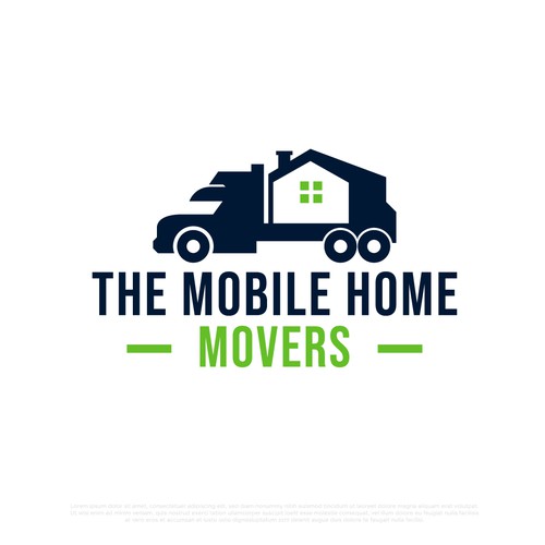 Top notch mobile home moving company need your logo design help Design by MagsArt