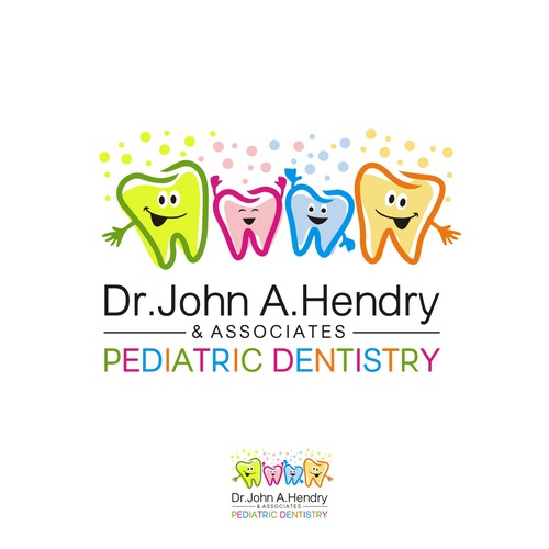 Create a colorful Pediatric Dental Logo Design by davidfern