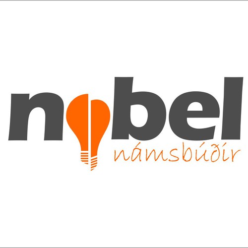 logo for Nobel Design by steste