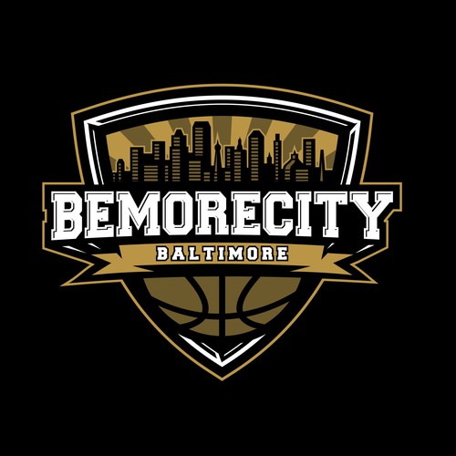 Basketball Logo for Team 'BeMoreCity' - Your Winning Logo Featured on Major Sports Network Design by danieltriyasa