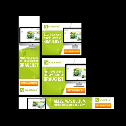 Banner Set Fur Einen E Commerce Bzw Onlineshop Anbieter Banner Ad Contest 99designs