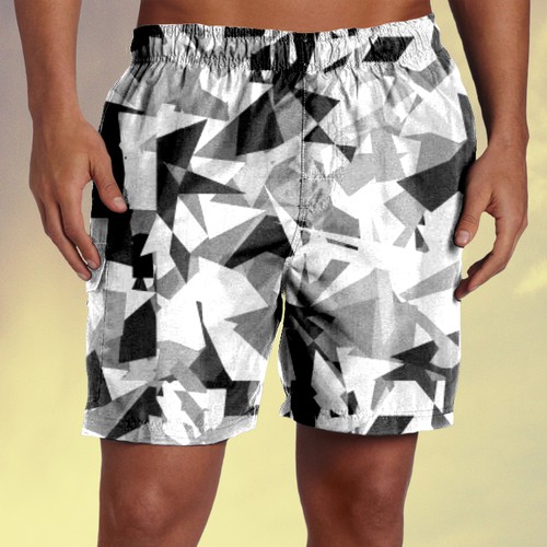 Men's Athletic Shorts Designs/Patterns Design by Gagilend