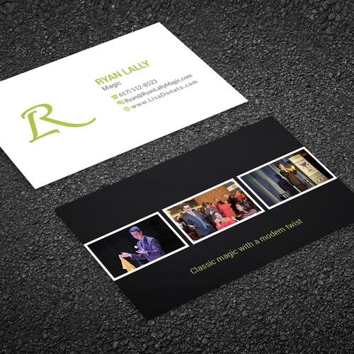 Design a magician's business card Design by Branding_BD