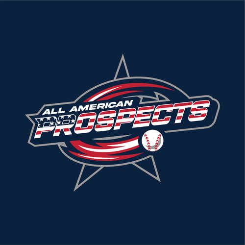 Diseño de All American Prospects Baseball logo design! de Sasno P