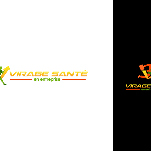 Create an eye catching logo for an innovative fitness program at work. Design von Peper Pascual