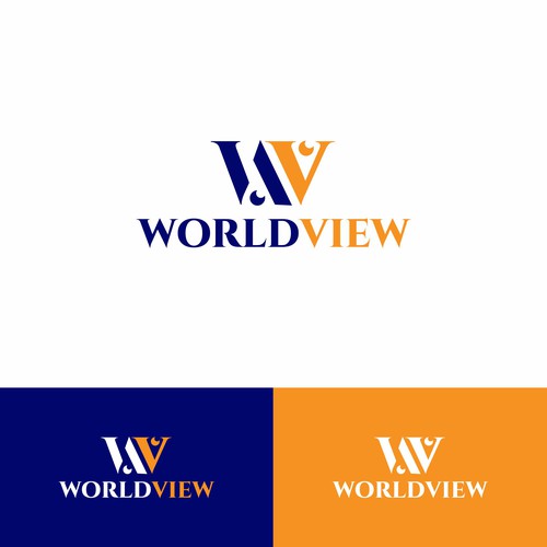 WorldView Magazine Logo Design by Young Creations