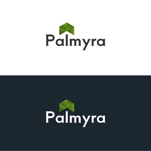 Palmyra Logo Context - Mix of History and Technology Design by Amazing World