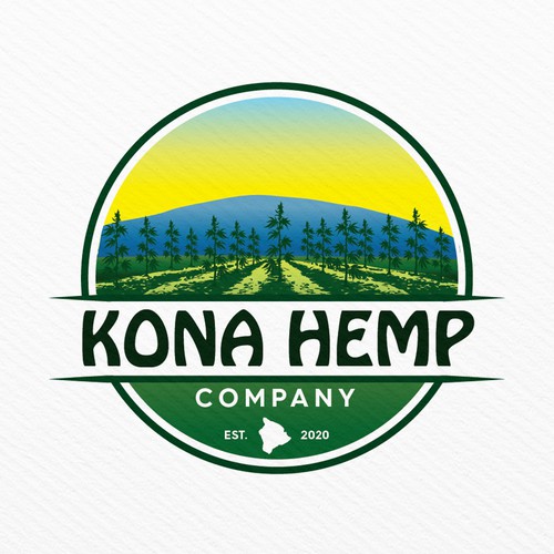 Kona hemp company logo contest Design by i - Graphics