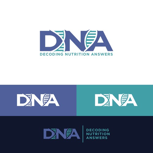 Logo for DNA-based fitness company Design by agamodie