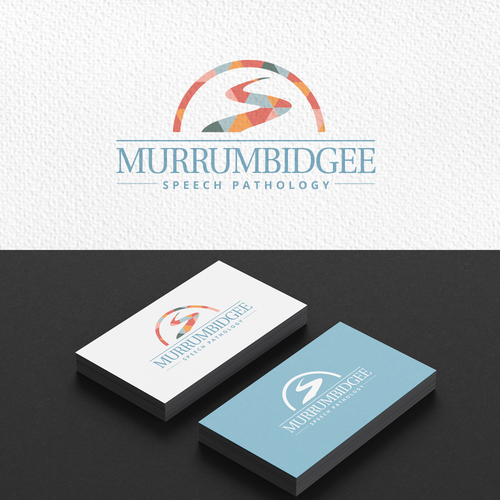 Design a beautiful logo, with a river to represent my speech pathology business Design by _CIRCE_