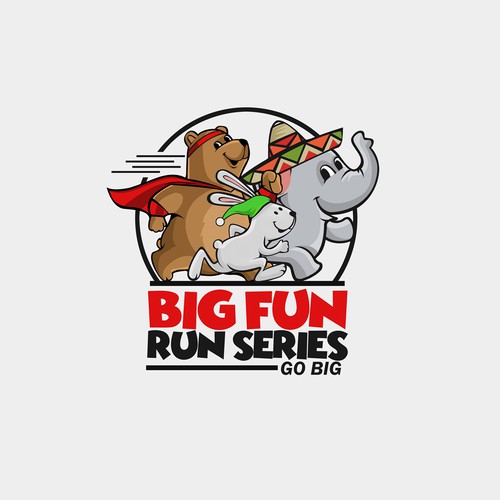 Design "Big Fun Run Series" logo Logo design contest
