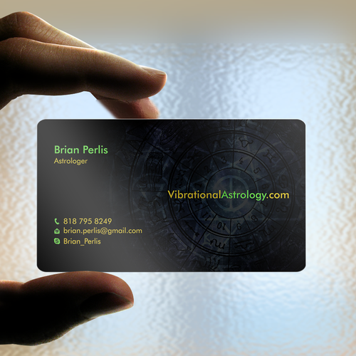 Business card design for a professional online astrologer/website | Business  card contest | 99designs