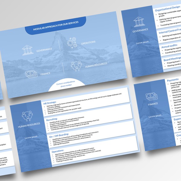 Swiss Organizational Project Presentation