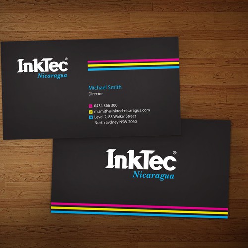 Create the next stationery for Inktec Nicaragua Design by Pamunkaze