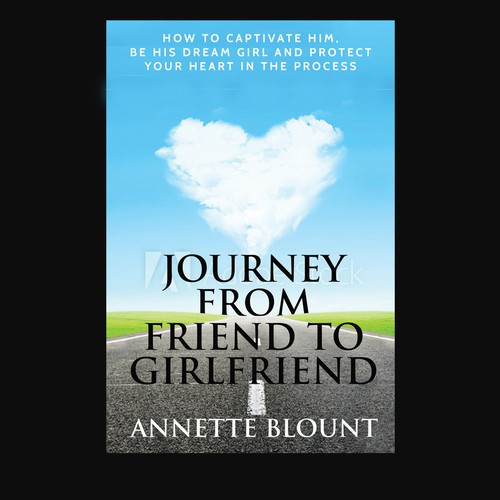 Design a book cover that is fun and playful to help single women experience love beyond friendship Design by DezignManiac