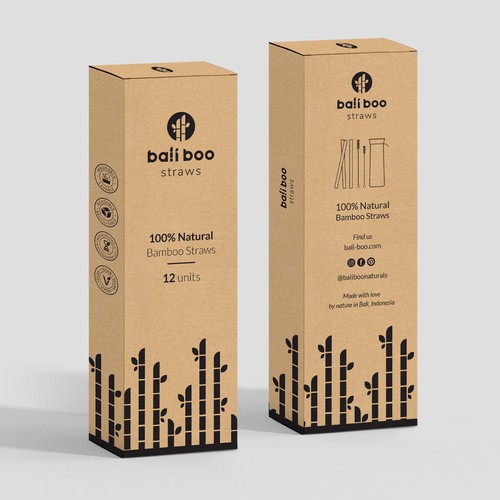 Awesome Packaging design for Bali Boo Design by StanBranding