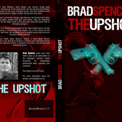 Book cover for a riveting suspense/thriller/crime novel Design by EdnaBrent