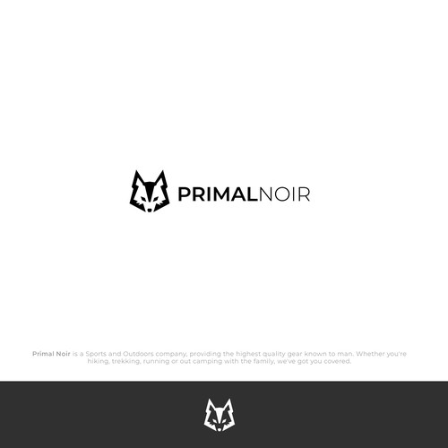 Need A Dope Ass Minimalistic Wolf Logo! Diseño de grskwtz