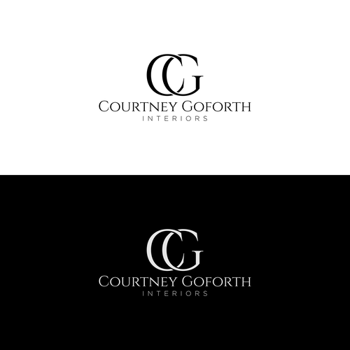 Luxury interior designer logo Design by Megan Tlampic