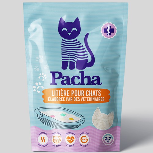 Cat Litter startup Minimalistic packaging - Contest Design von agooshe