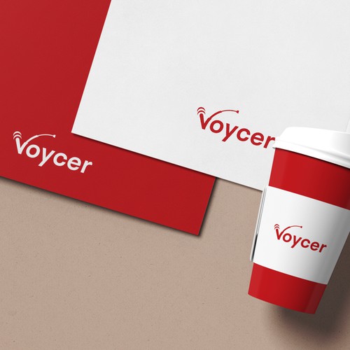 Clean, modern, Voycer logo for B2B community platform for consumer brands Design by Advancedlesigner