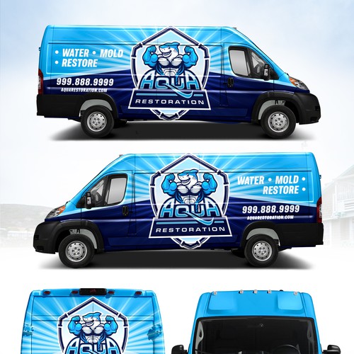 Sharp van wraps Design by Duha™