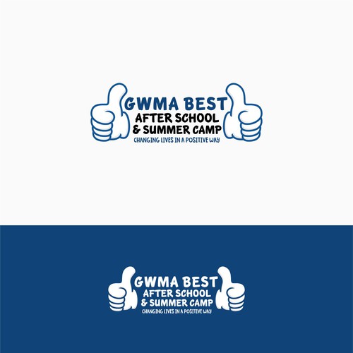 コンペ「Thumbs up kids and kids playing sports & karate」のデザイン by Logood.idさん 