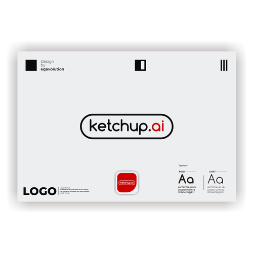 Need to Squeeze Out a Great Logo for Ketchup.ai Design by egavolution