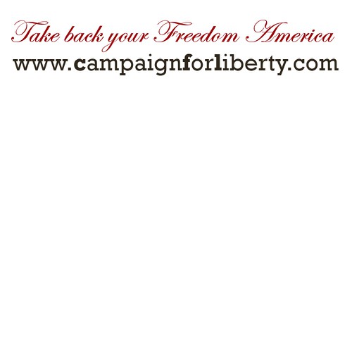 Campaign for Liberty Merchandise Ontwerp door Krysann