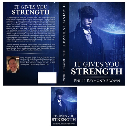 Science Fiction/Historical Fiction Book Cover Design by Chameleonstudio74