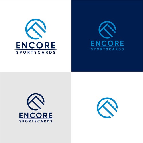 Powerful and modern Sportscards business logo contest Design by industrial brain ltd