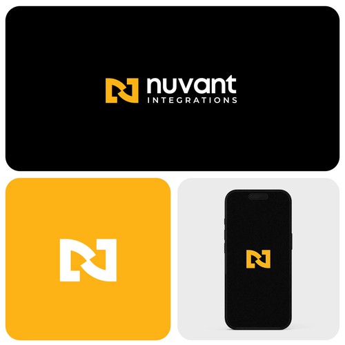 Logo Design for Nuvant Integrations — Modern Architectural Systems Brand Design by Shorttox™