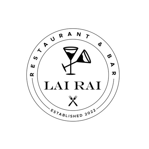 Design an approachable logo for a Vietnamese American fusion restaurant and bar - Lai Rai Design by Hassan Murtaza Jatoi