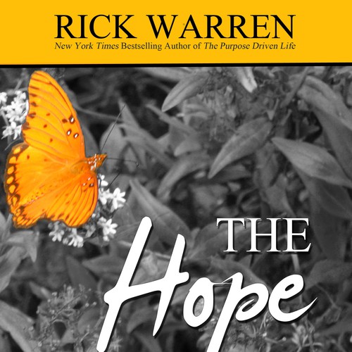 TabzさんのDesign Rick Warren's New Book Coverデザイン