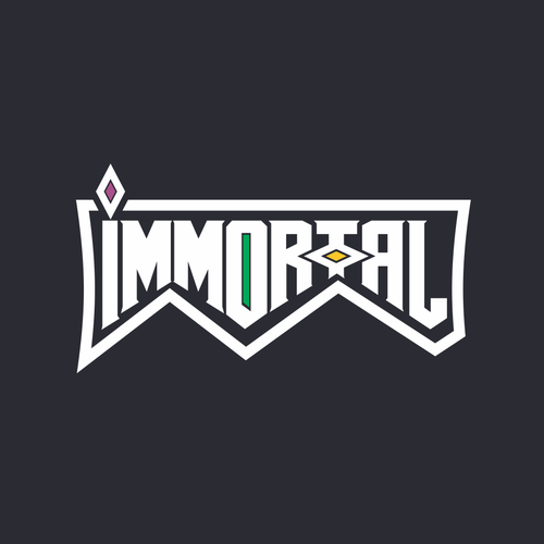 Create the logo for the most beloved Intergalactic Federal Sports; IMMORTAL! Design by ree23