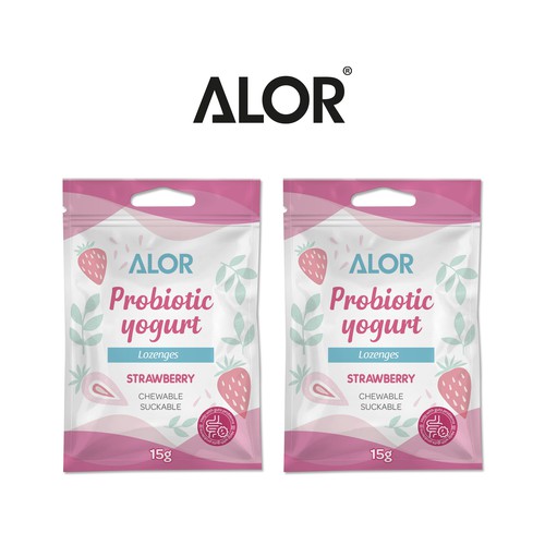 Probiotic Yogurt Lozenges Design by creationMB