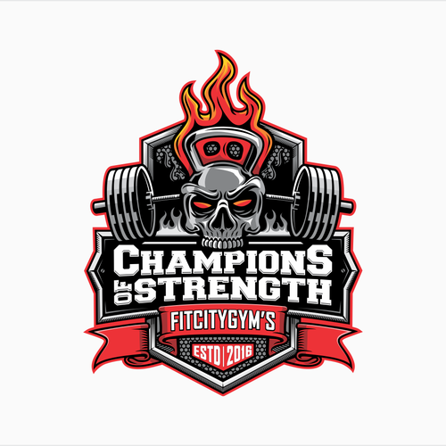 Logo for a Strength And Conditioning Facility Diseño de Gasumon