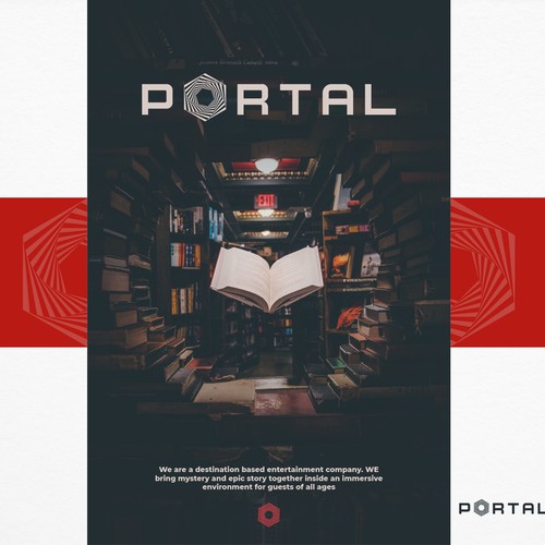 Design New Portal Design for an Immersive Experience di SiddhArt