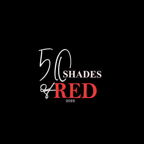 Logo for "50 Shades of Red" themed party Design by LogoLab77