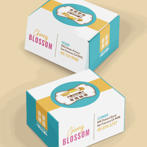 Bakery Box Design Design by Marwa Aly