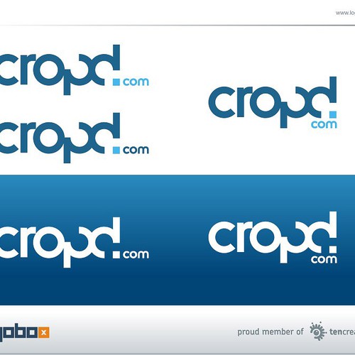 Cropd Logo Design 250$ Réalisé par ulahts