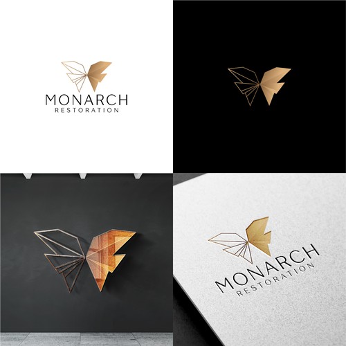 Design a modern clean logo package for a restoration company Design by Danny A